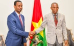 Tchad - Burkina Faso : entretien entre le premier ministre Me. Apollinaire et le ministre Abakar Rozzi