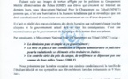 Tchad : Le MNCT demande la démission du gouvernement