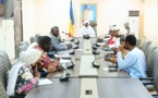 Le nouveau bureau du Syndicat des médecins du Tchad (SYMET) reçu par le ministre de la Santé publique, Dr Abdelmadjid Abderahim