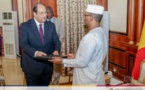 Tchad-Égypte : Audience entre le Président Mahamat Idriss Déby Itno et un émissaire égyptien