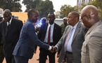 RCA : le président Touadéra visite le chantier du stade 20 000 places à Bangui