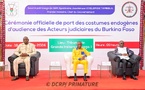 Burkina : rupture avec les costumes d’audience hérités de l’ère coloniale