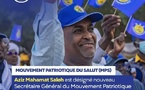 Tchad : Aziz Mahamat Saleh, nouveau Secrétaire Général du MPS, exprime sa gratitude et son engagement