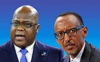 Anciens amis devenus des pires ennemis, Félix Tshisekedi, le président congolais et Paul Kagame, le président rwandais @Photo Droits tiers.