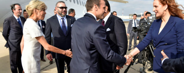 Accueil chaleureux du Président Français par le Roi Mohammed VI du Maroc pour sa première visite au Maghreb