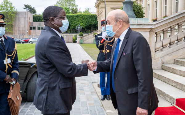 Tchad-France : Pahimi Padacké a rencontré Le Drian à Paris