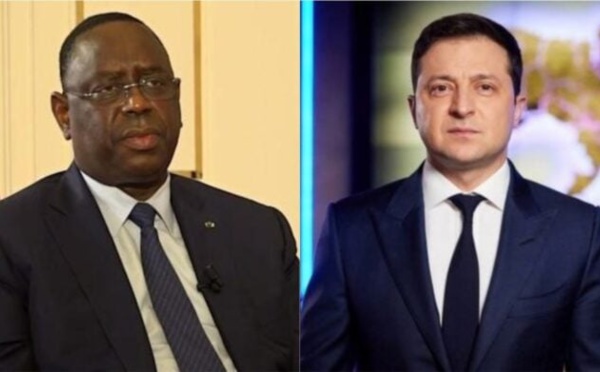 Guerre Russie-Ukraine : Macky Sall et Zelensky se sont entretenus par téléphone