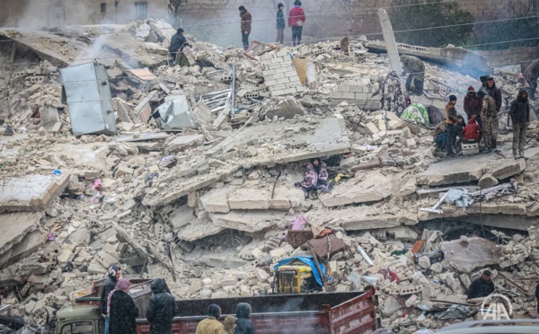 Séismes en Turquie et Syrie : le Tchad appelle à un "élan de solidarité internationale"