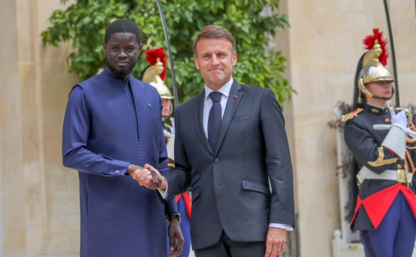 France-Sénégal : le président Emmanuel Macron reçoit son homologue sénégalais à Paris