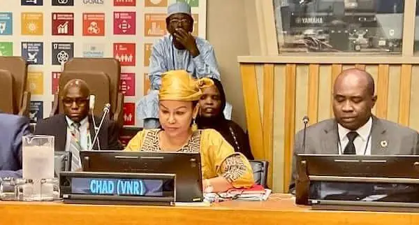  Forum politique des Nations Unies : Mme Fatima Haram Acyl souligne les progrès du Tchad dans l'Examen national volontaire