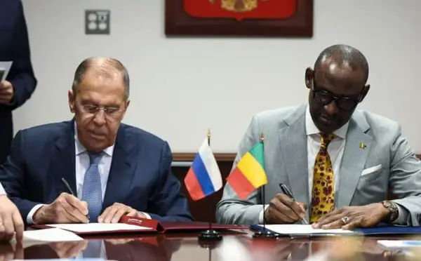 Mali : Entretien bilatéral entre le Ministre des Affaires Étrangères et Sergueï Lavrov