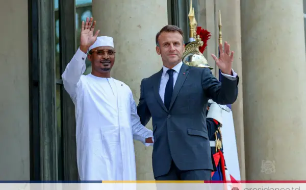 Paris : Mahamat Idriss Deby reçu par Emmanuel Macron pour des discussions stratégiques