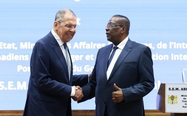 Le ministre russe des Affaires étrangères félicite le Tchad pour les 60 ans de coopération bilatérale