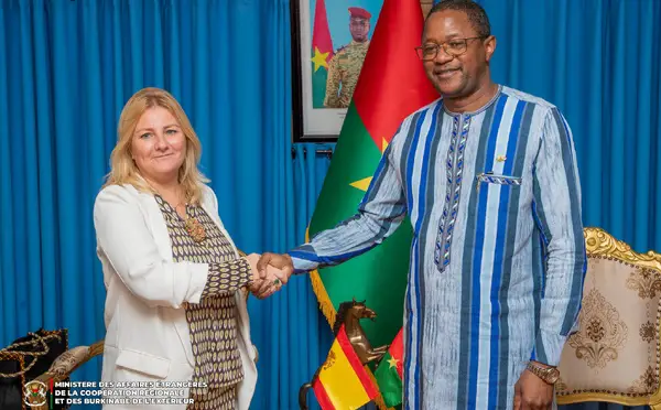 Burkina :  l’Espagne présente sa nouvelle stratégie pour l’Afrique au chef de la diplomatie