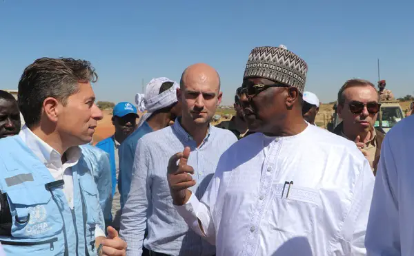 Tchad :  le ministre des Affaires et son homologue français visitent la frontière Tchad-Soudan