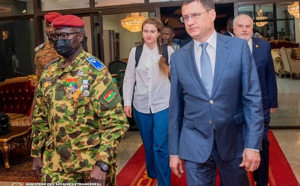 Le Burkina Faso et la Russie renforcent leur partenariat stratégique