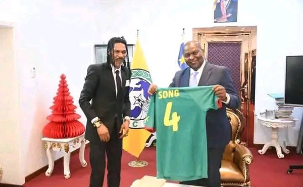 RCA : Rigobert Song, nouvel entraîneur de la sélection nationale de football