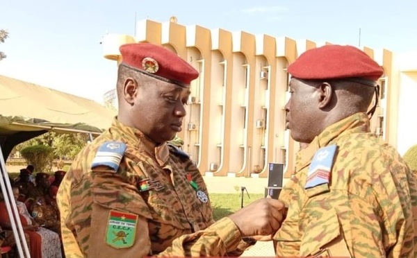 Burkina : l’Armée de terre reconnaît le mérite de son personnel