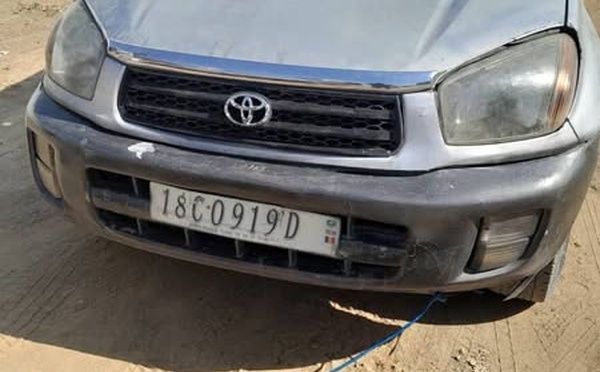 Tchad : Le Toyota RAV4 volé retrouvé à Goudji