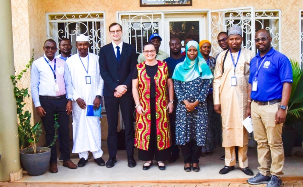 Réunion avec l'Agence danoise pour le développement international  et les consulats du Nigeria et du Tchad à Niamey