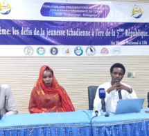 Tchad : Conférence de Presse sur les défis de la Jeunesse Tchadienne sous la 5ème République