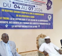 Tchad - Rentrée Sociale de la CASCIDHO à Sarh : Célébration de 25 Ans de Lutte pour les Droits de l'Homme