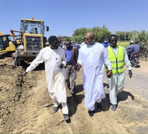 Tchad : le ministre de l’Aménagement du territoire fait une descente au quartier Mandjafa