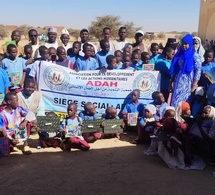 Tchad : Don de kits Scolaires par l'association ADAH à Abéché