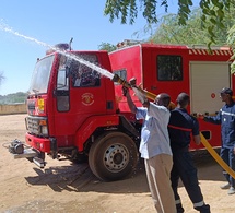 Tchad - Sécurité incendie à Ati : 14 jeunes sapeurs-pompiers formés et prêts à intervenir