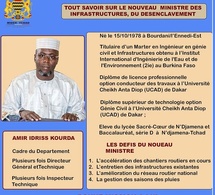 Un ingénieur à la tête du ministère des Infrastructures du Tchad