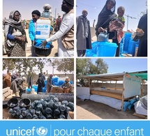 Tchad : L'UNICEF apporte une aide essentielle aux réfugiés de Tiné