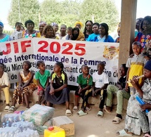 Tchad : Les femmes du ministère de l'Urbanisme soutiennent les orphelins lors de la JIF