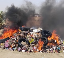 Tchad : incinération de produits dangereux par la voirie urbaine d'Abéché