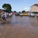 Une route vers Diguel Dinguessou à N'Djamena, Tchad.